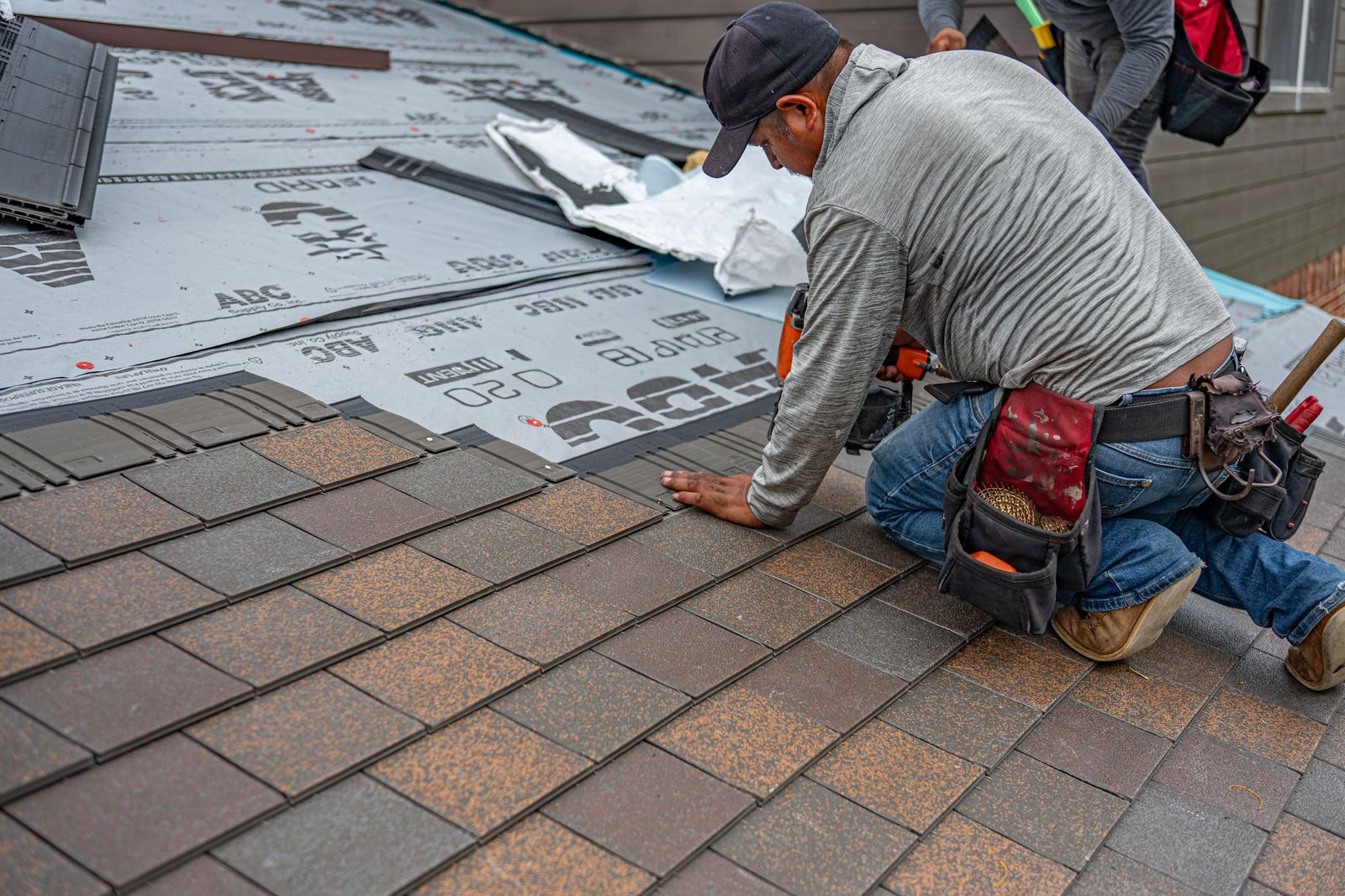 Architectural shingles roof